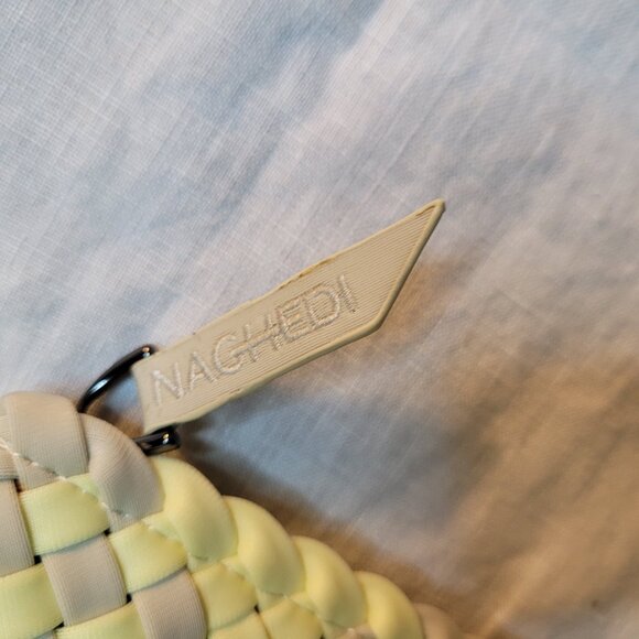 NAGHEDI St. Barth's Limon Plaid Mini Zip Bag - Clutch- Zip Pouch - Picture 4 of 8